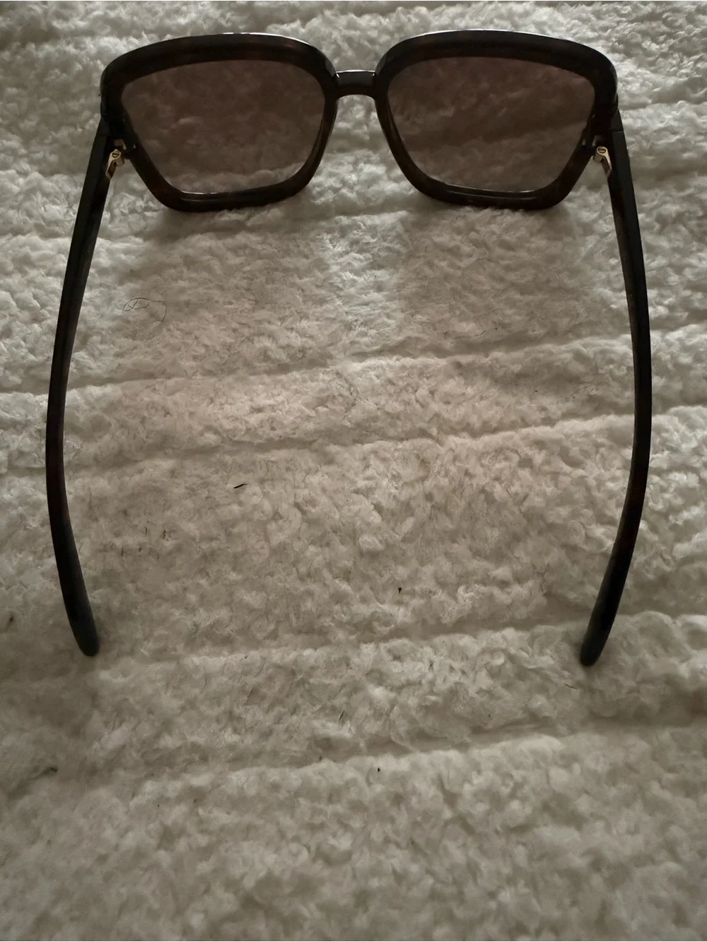 Gucci Women’s Shiny Dark Havana Acetate Sunglasses - Designer Eyewear